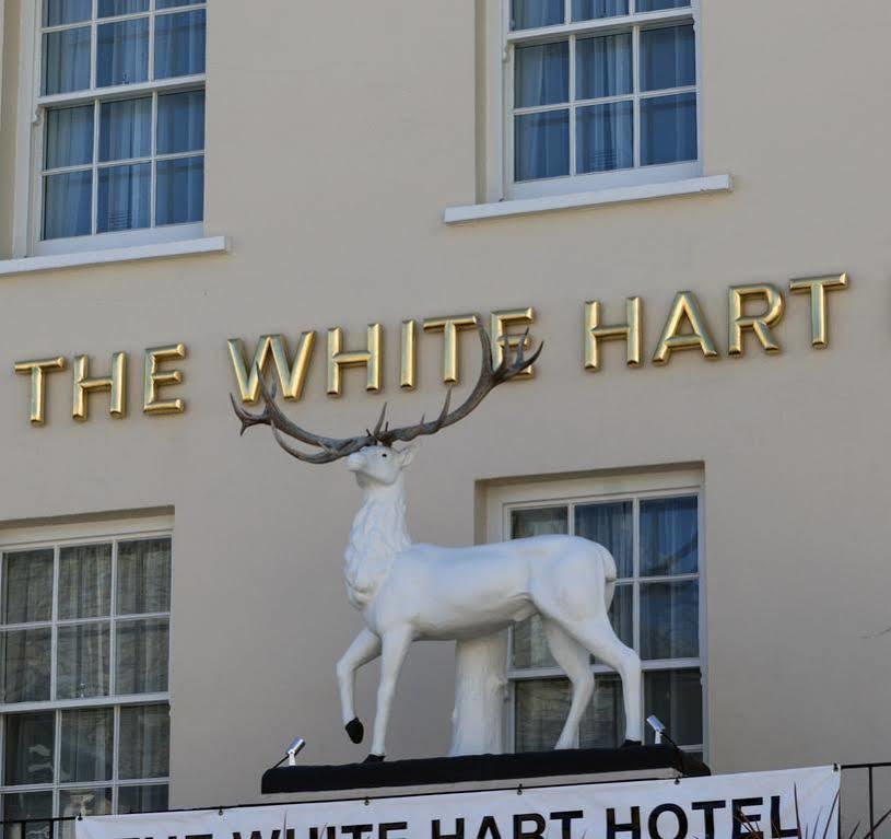 The White Hart Hotell Cullompton Exteriör bild